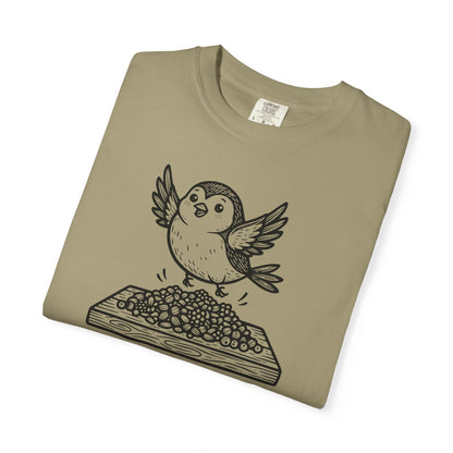 "Seed Me" Bird Watching T-Shirt - Funny Birder Gift - Bird Lover Humor