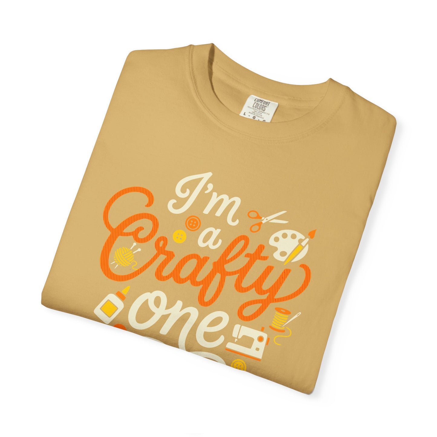 "I'm a Crafty One" T-Shirt —  Graphic Tee for Arts & Crafts Enthusiasts