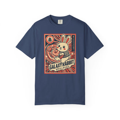 "Galaxy Rabbit" Milk Candy Graphic T-Shirt — Cute Japanese Anime Bunny Tee