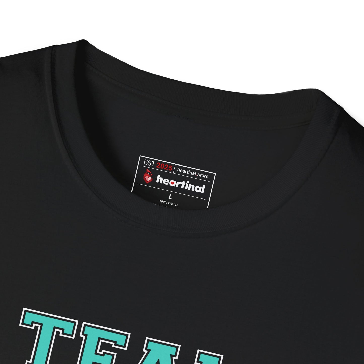Teal Strong T-Shirt — Ovarian Cancer Awareness Support Tee
