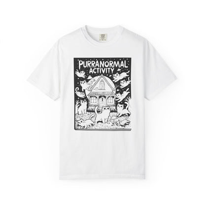 "Purranormal Activity" Cat T-Shirt — Spooky Paranormal Cat Lovers Graphic Tee