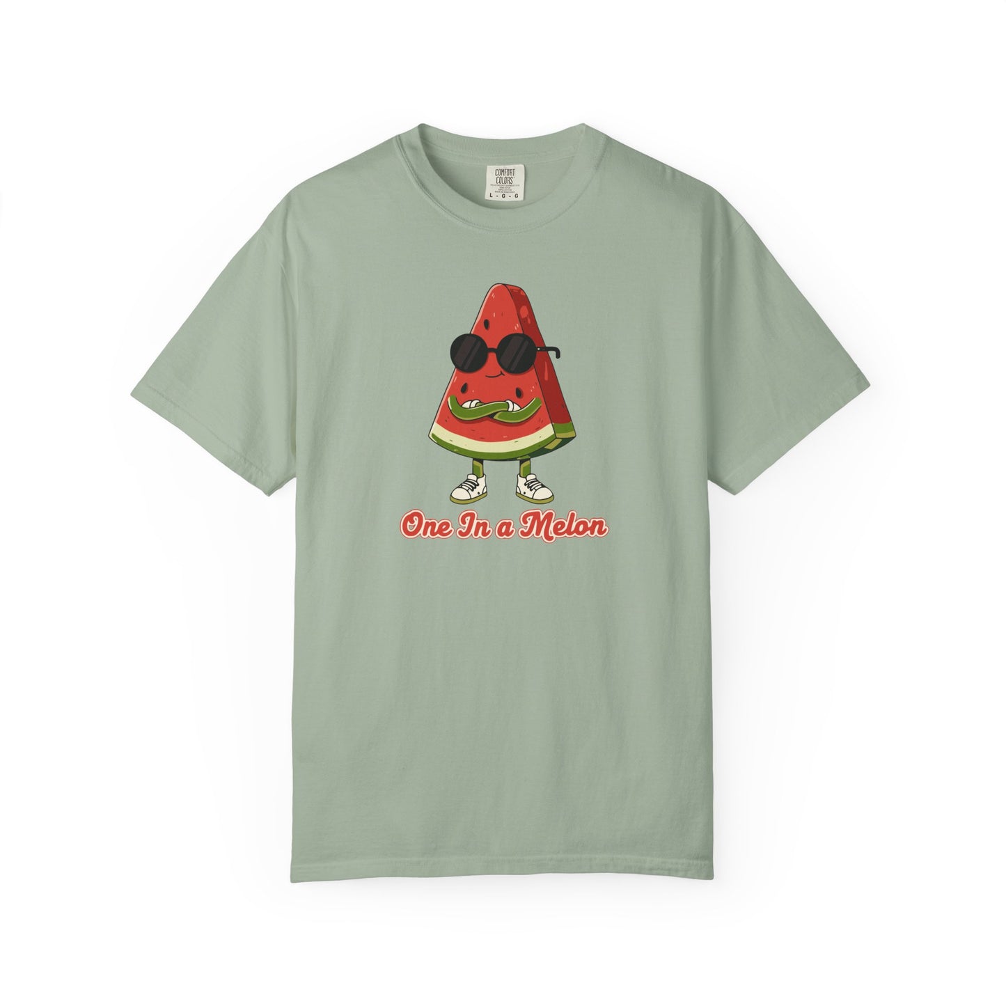 One in a Melon T-Shirt — Cute Sunglasses Watermelon Graphic Tee