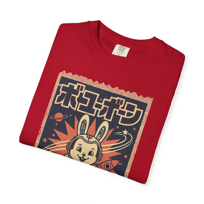 Space Rabbit T-Shirt — Retro Japanese Candy Graphic Tee