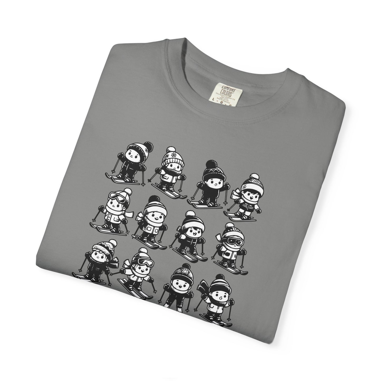 Chairlifts & Hot Chocolate T-Shirt — Cute Ski Lovers Winter Tee