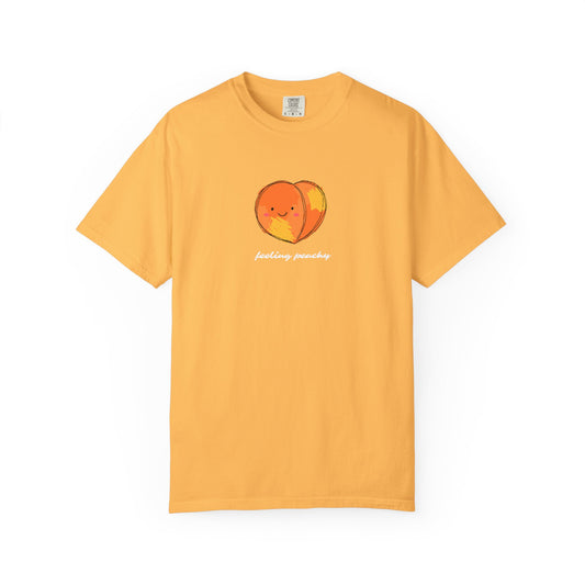 "Feeling Peachy" T-Shirt — Cute Kawaii Peach Graphic Tee