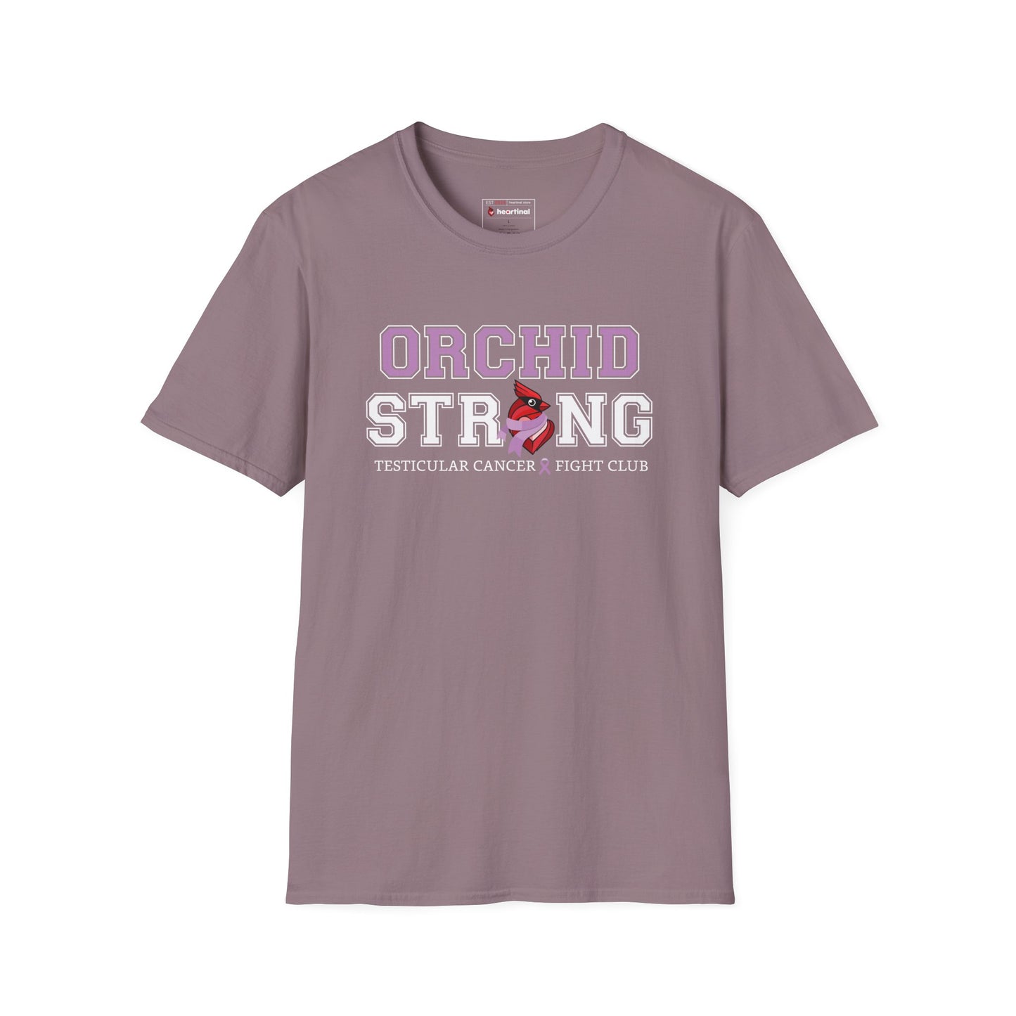 Orchid Strong T-Shirt — Testicular Cancer Fight Club Awareness Tee