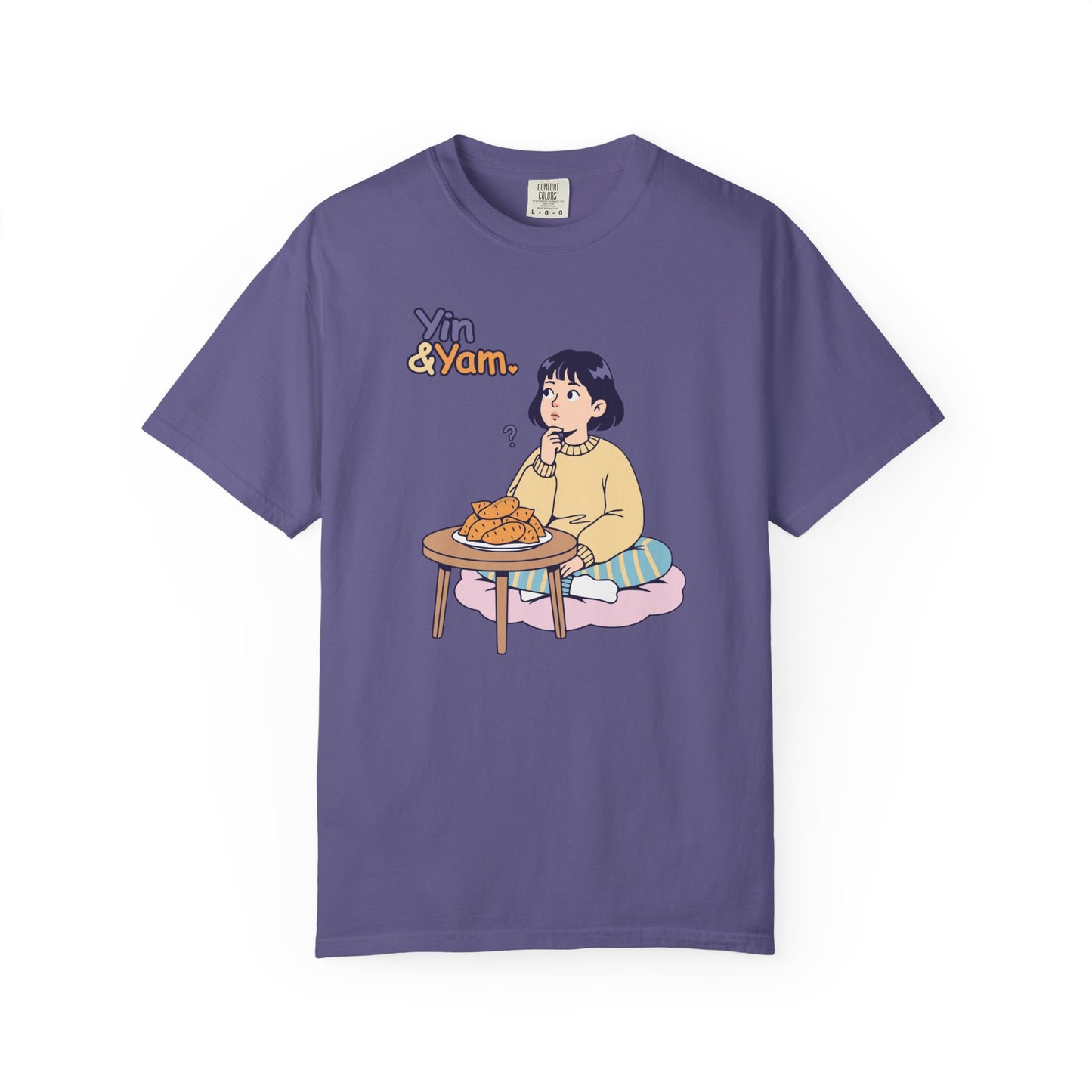 “Yin & Yam” T‑Shirt — Cute Unisex Fun Existential Snack Illustration Tee