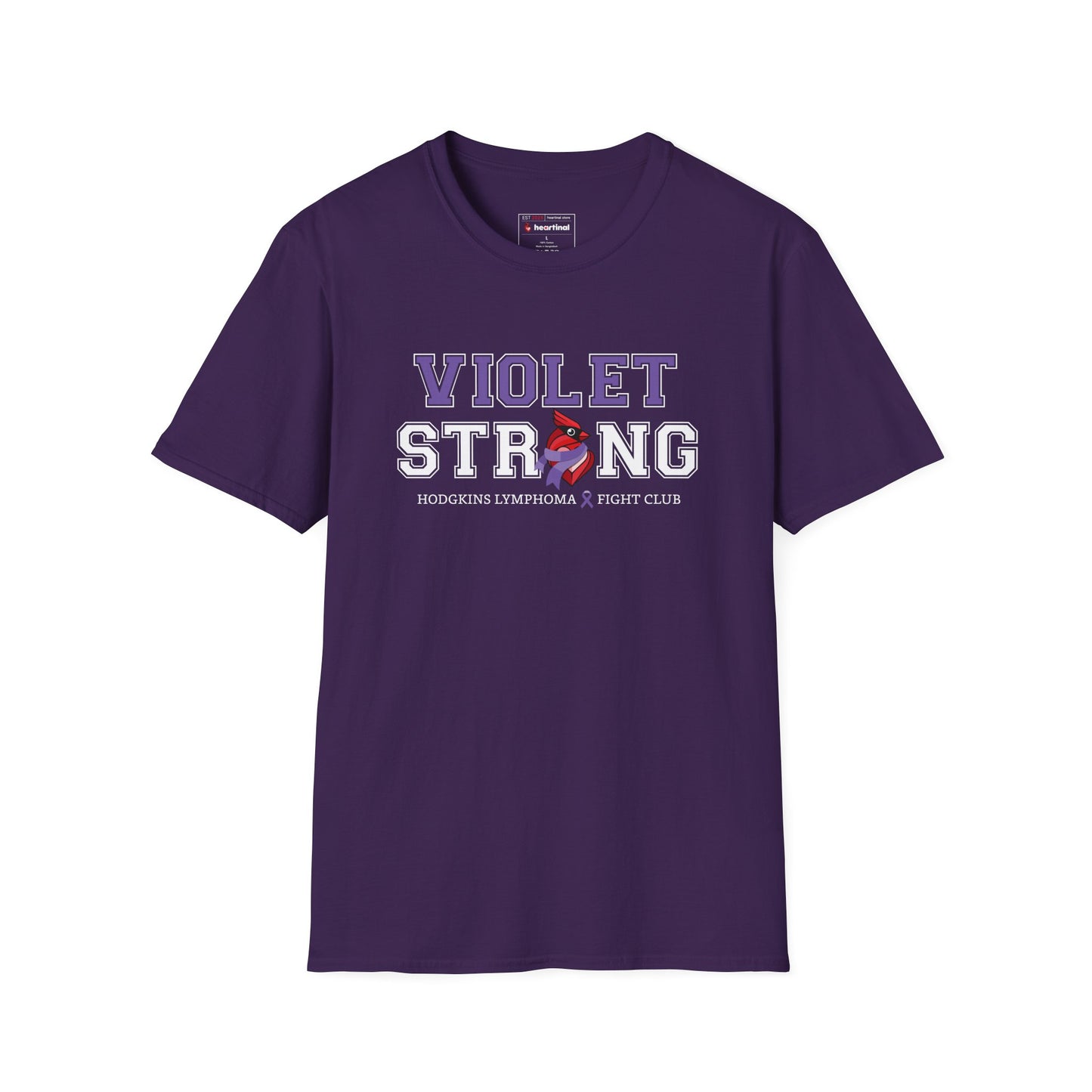 Violet Strong T-Shirt — Hodgkin's Lymphoma Cancer Awareness Tee