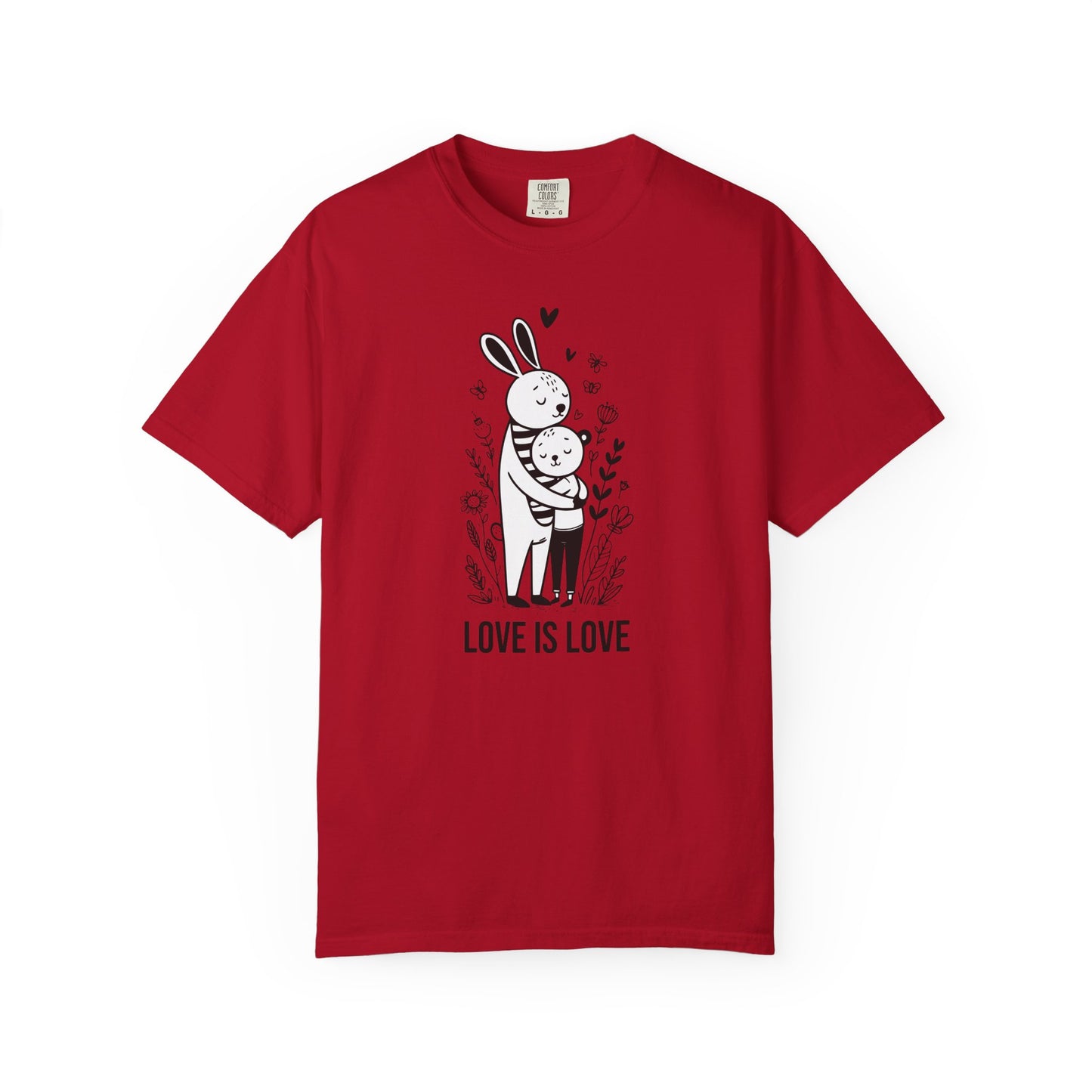 Love Is Love T-Shirt — Cute Unlimited Universal Love Illustration Tee