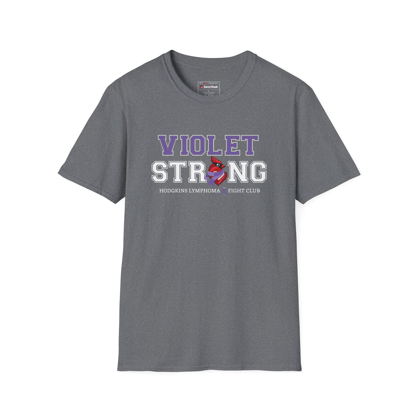 Violet Strong T-Shirt — Hodgkin's Lymphoma Cancer Awareness Tee