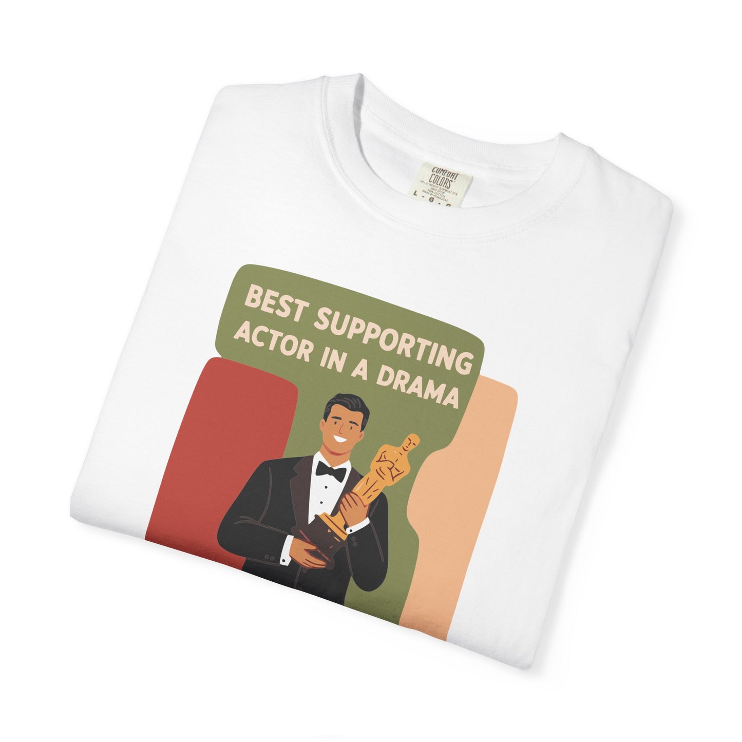"Best Supporting Actor in a Drama" Couples Tee — Funny Award Winner Graphic T-Shirt