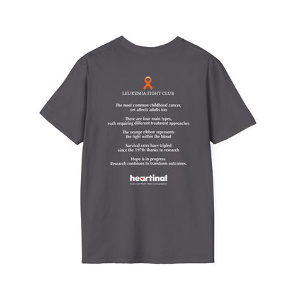 Orange Strong T-Shirt — Leukemia Cancer Fight Club Support Tee