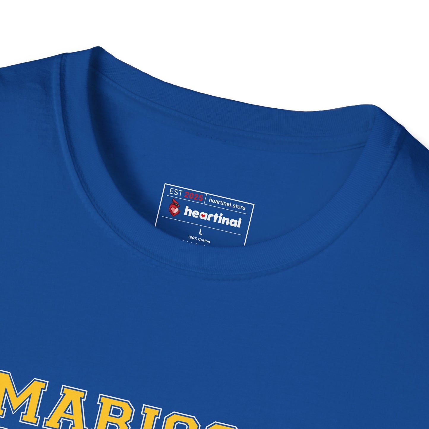 Marigold Purple Blue Strong T-Shirt — Bladder Cancer Awareness Fundraiser Tee