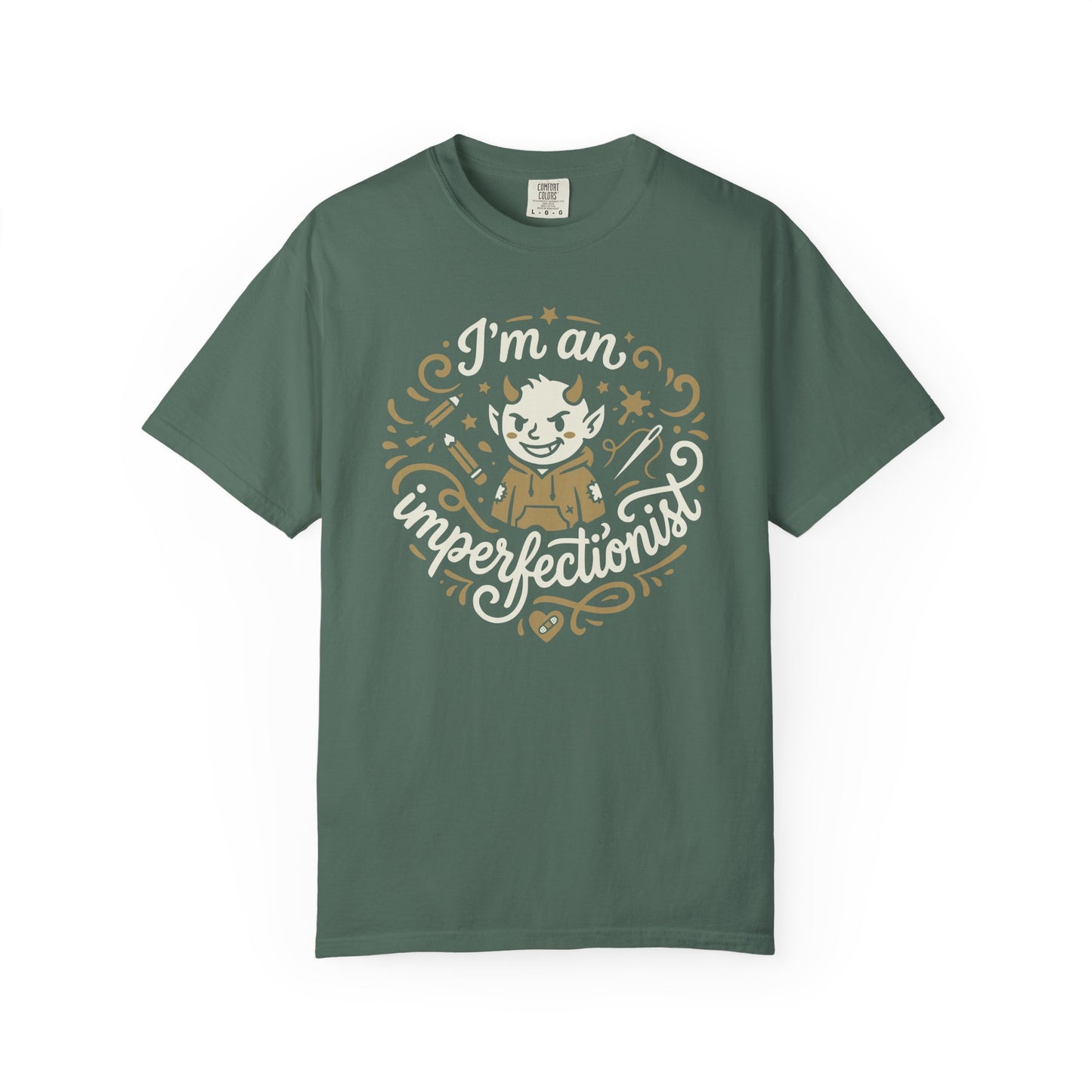 "I'm an Imperfectionist" Graphic T-Shirt — Retro Cute Self-Love Funny Imp Tee