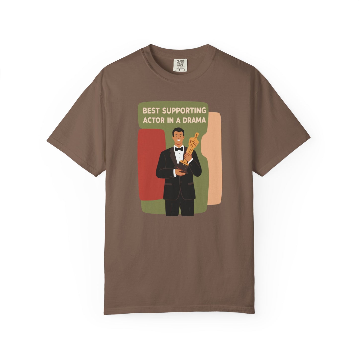 "Best Supporting Actor in a Drama" Couples Tee — Funny Award Winner Graphic T-Shirt