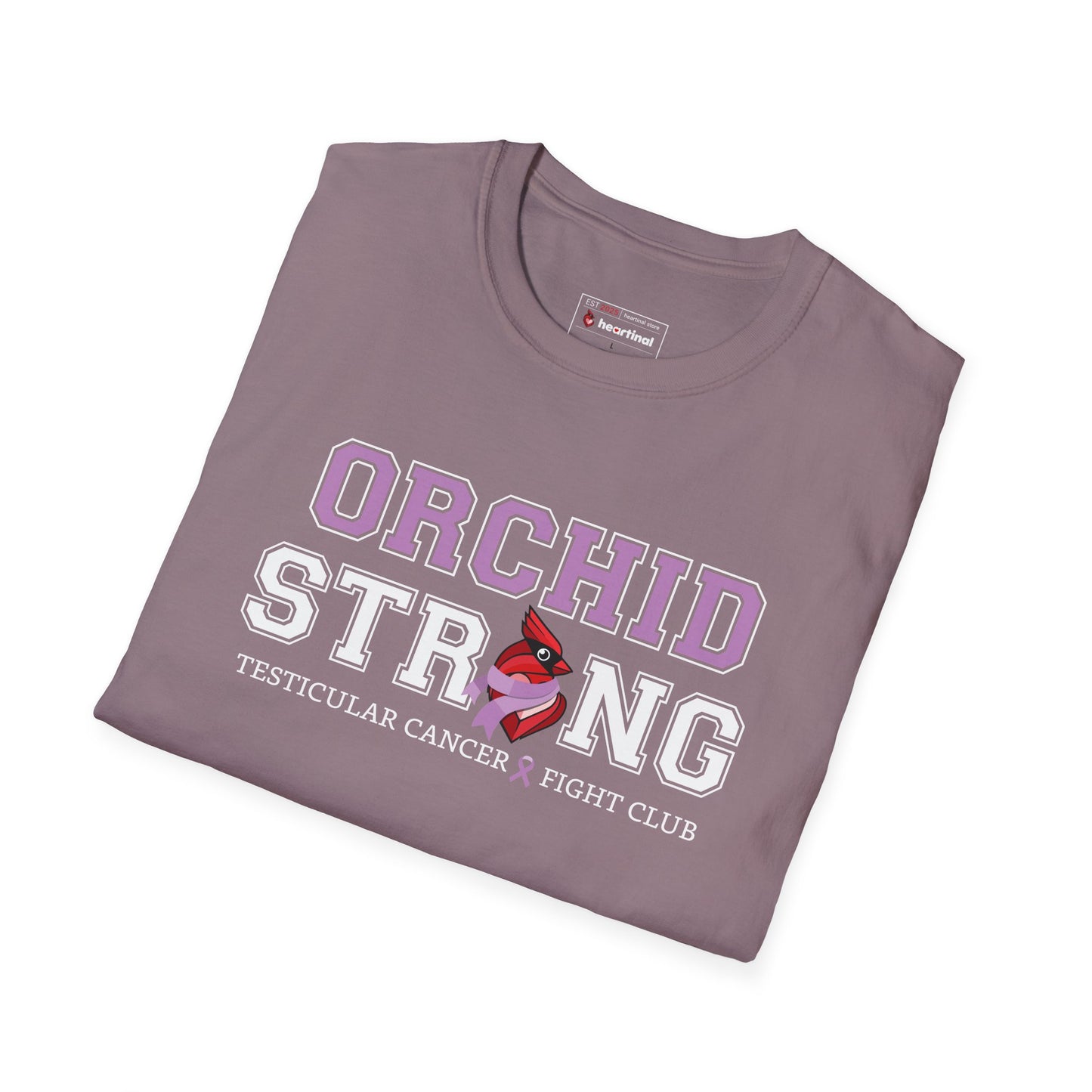 Orchid Strong T-Shirt — Testicular Cancer Fight Club Awareness Tee
