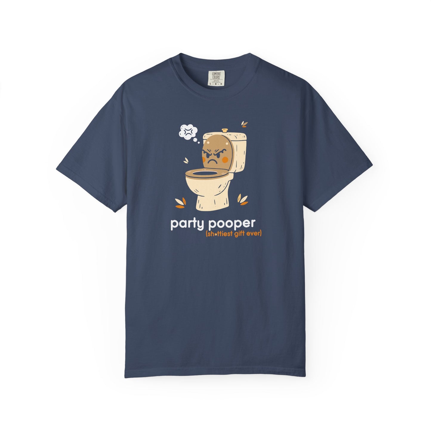 "Party Pooper" Couples Tee — Funny Gift Toilet Graphic T-Shirt