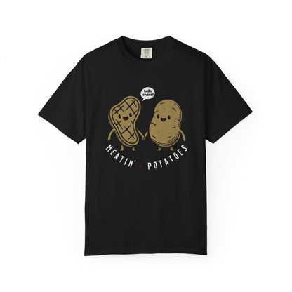 Meatin' Potatoes T-Shirt — Cute Steak & Potato Graphic Tee