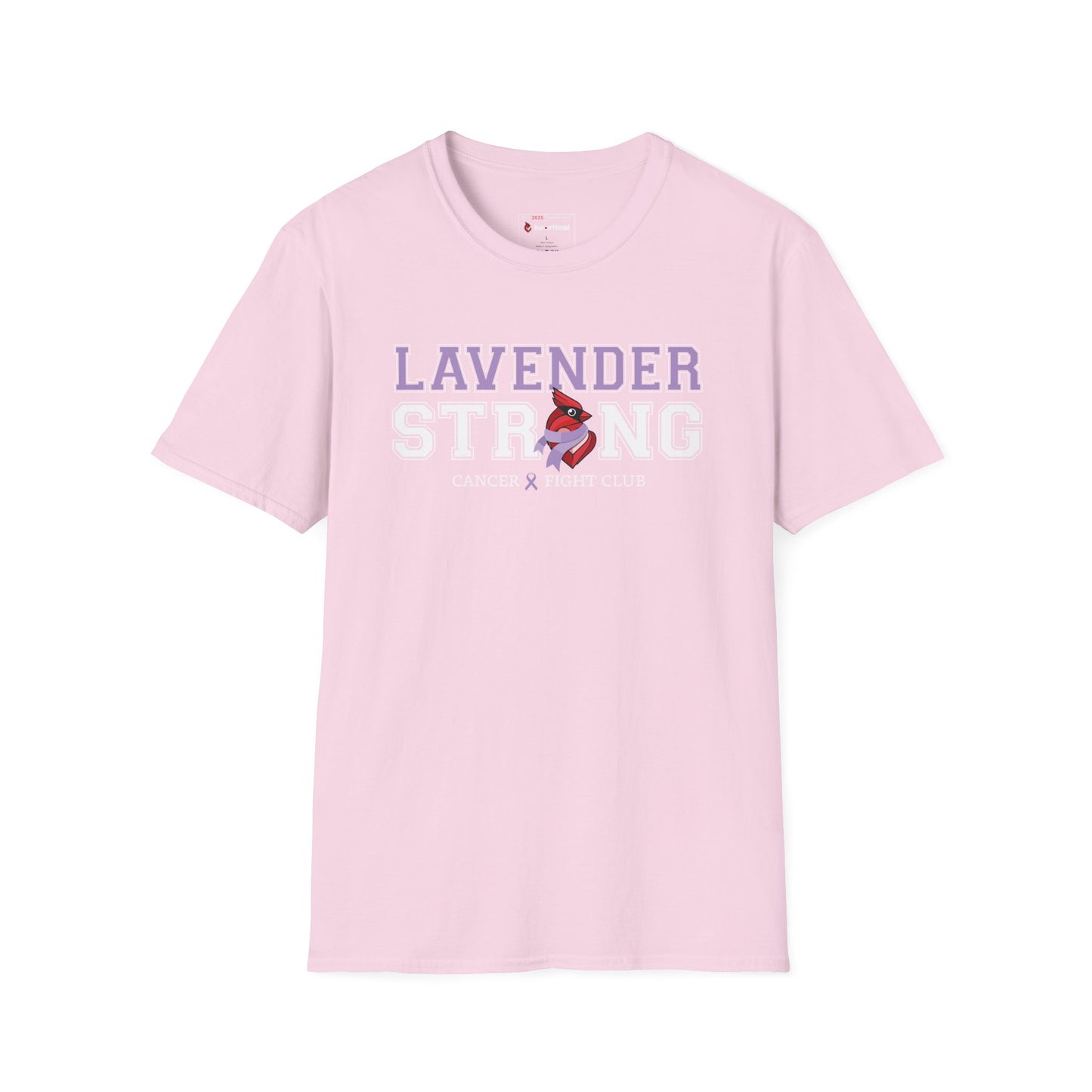 Lavender Strong T‑Shirt – Cancer Fight Club Awareness Tee
