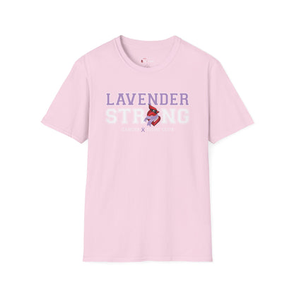 Lavender Strong T‑Shirt – Cancer Fight Club Awareness Tee