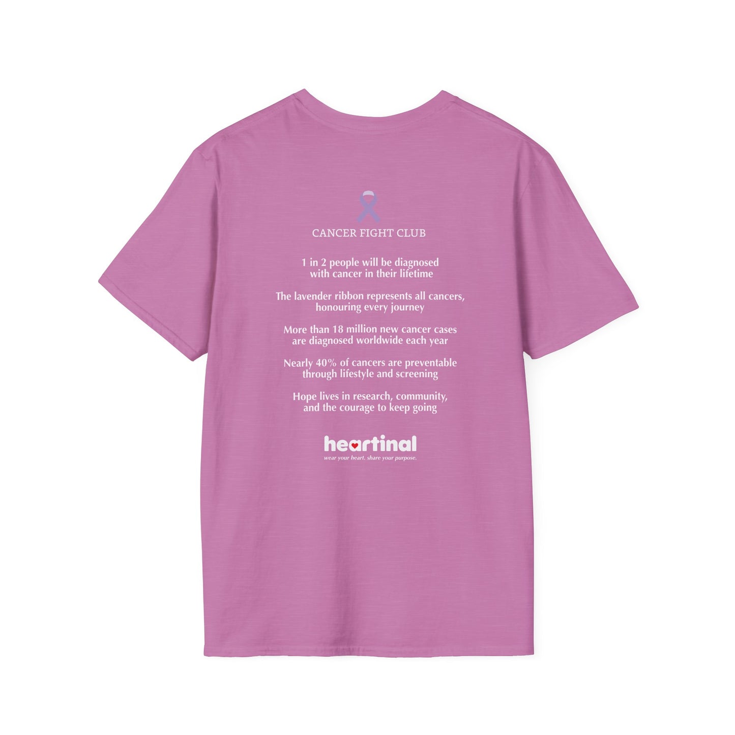Lavender Strong T‑Shirt – Cancer Fight Club Awareness Tee