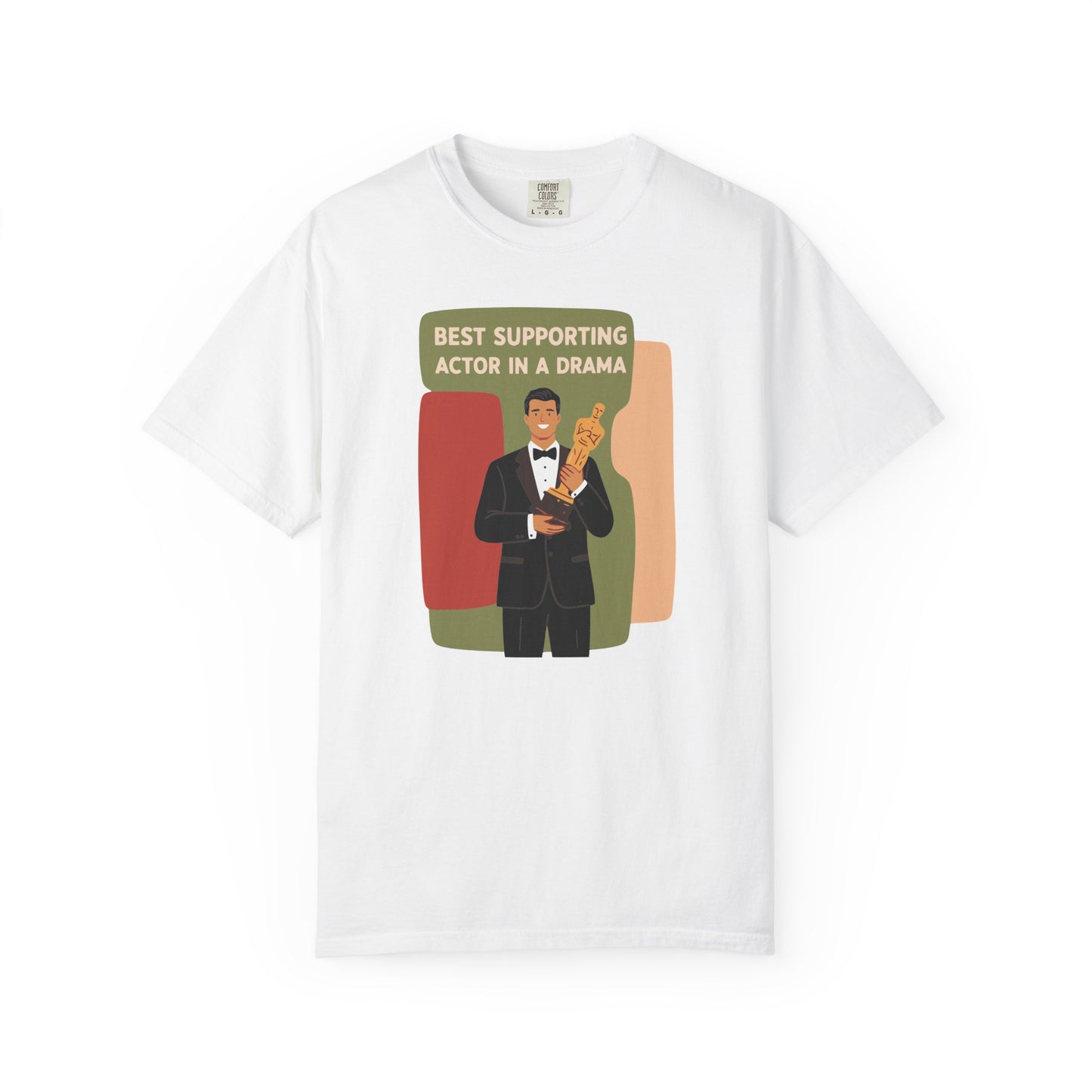 "Best Supporting Actor in a Drama" Couples Tee — Funny Award Winner Graphic T-Shirt