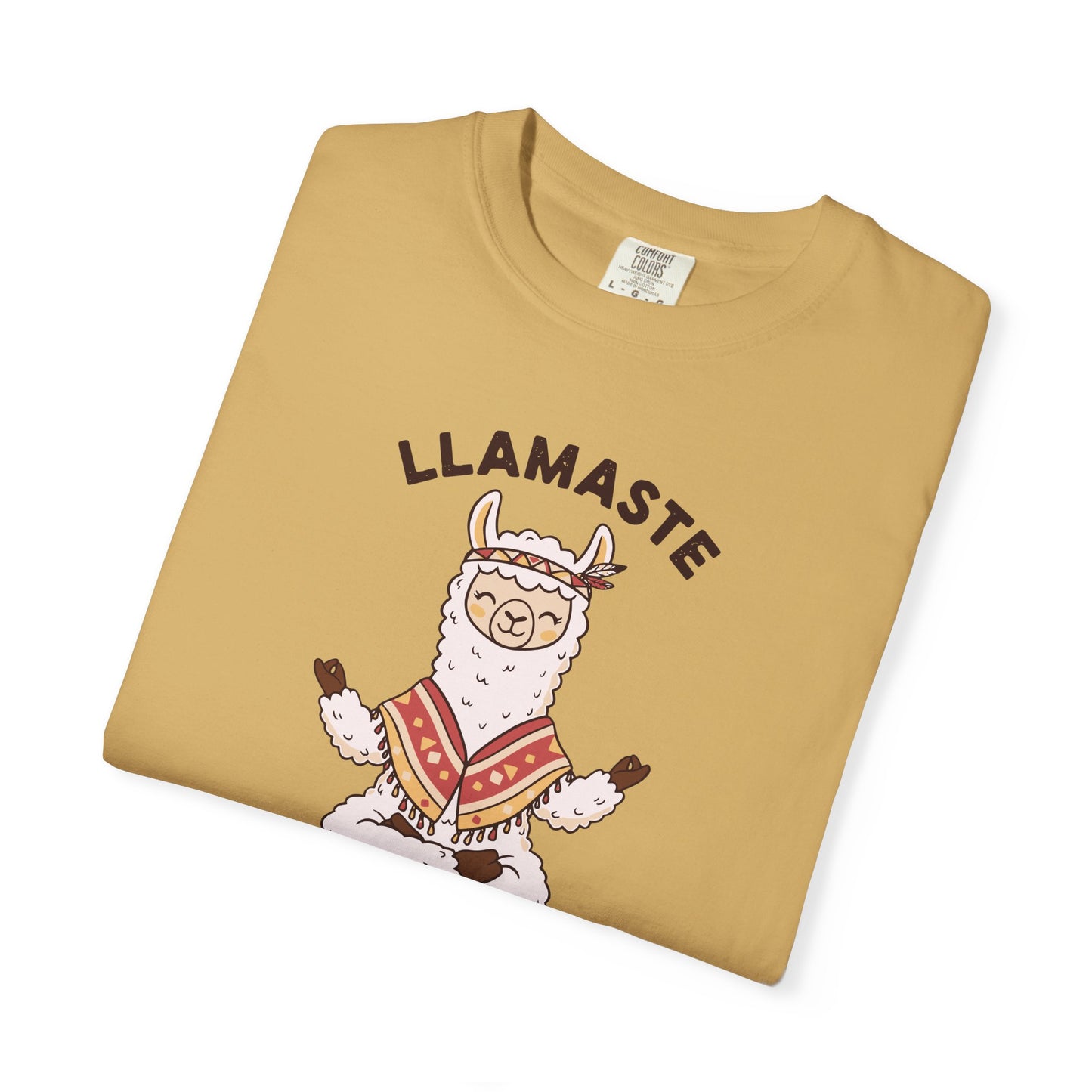 Llamaste Yoga Llama T-Shirt — Funny Meditation Unisex Tee