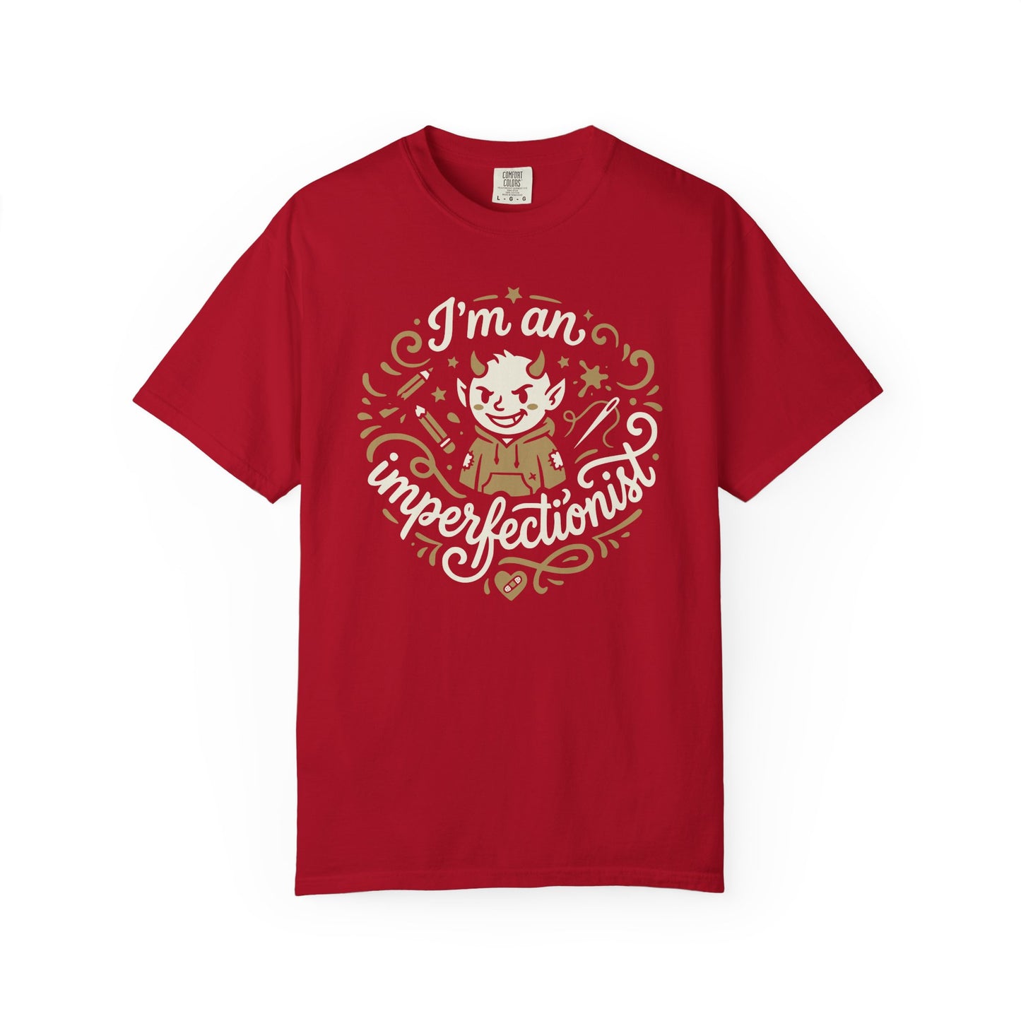 "I'm an Imperfectionist" Graphic T-Shirt — Retro Cute Self-Love Funny Imp Tee