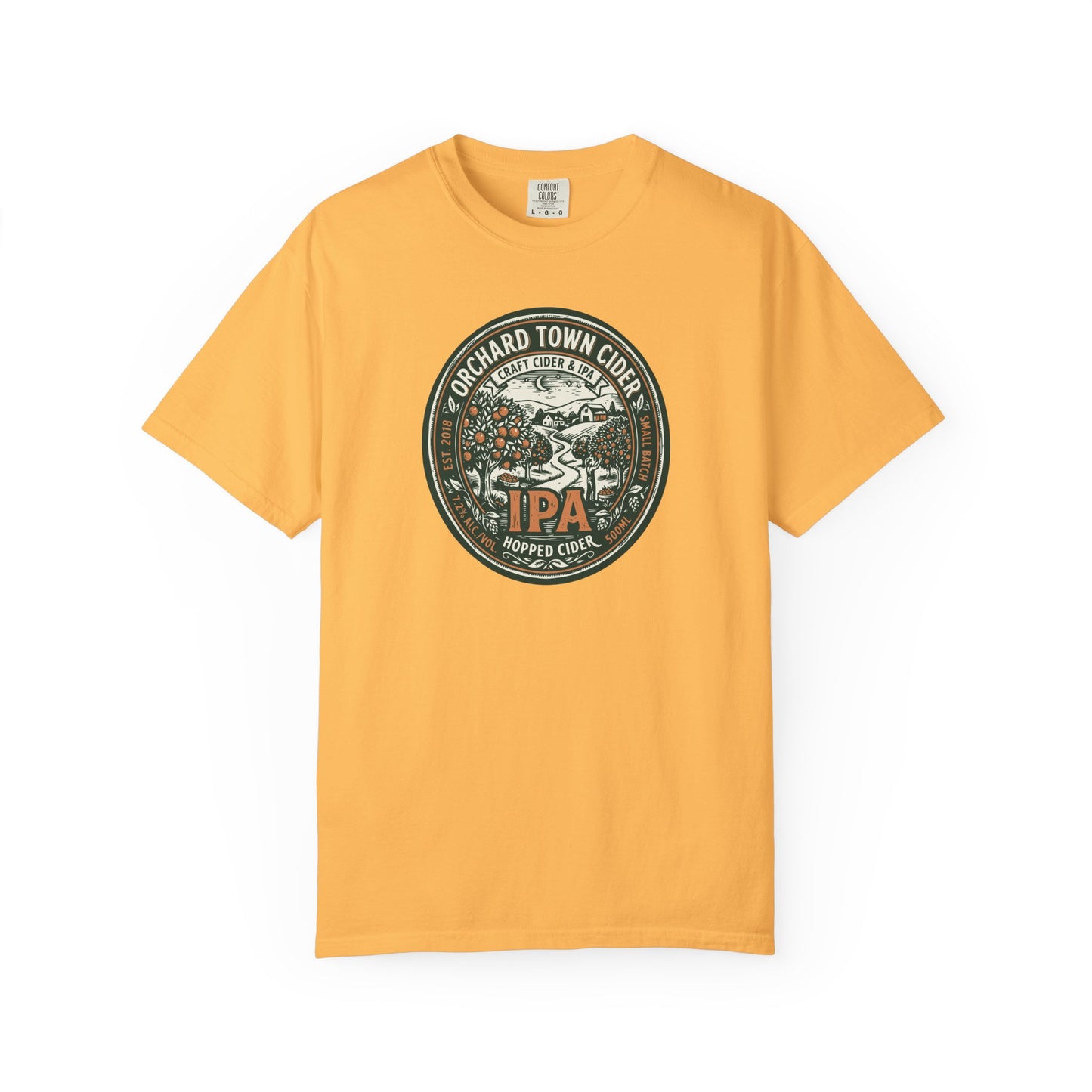 Orchard Town Cider IPA T-Shirt — Vintage Hopped Craft Beer Tee