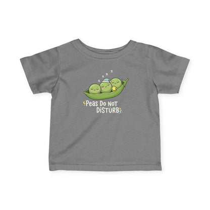 "Peas Do Not Disturb" Infant Tee — Cute Sleeping Peas Baby Shirt