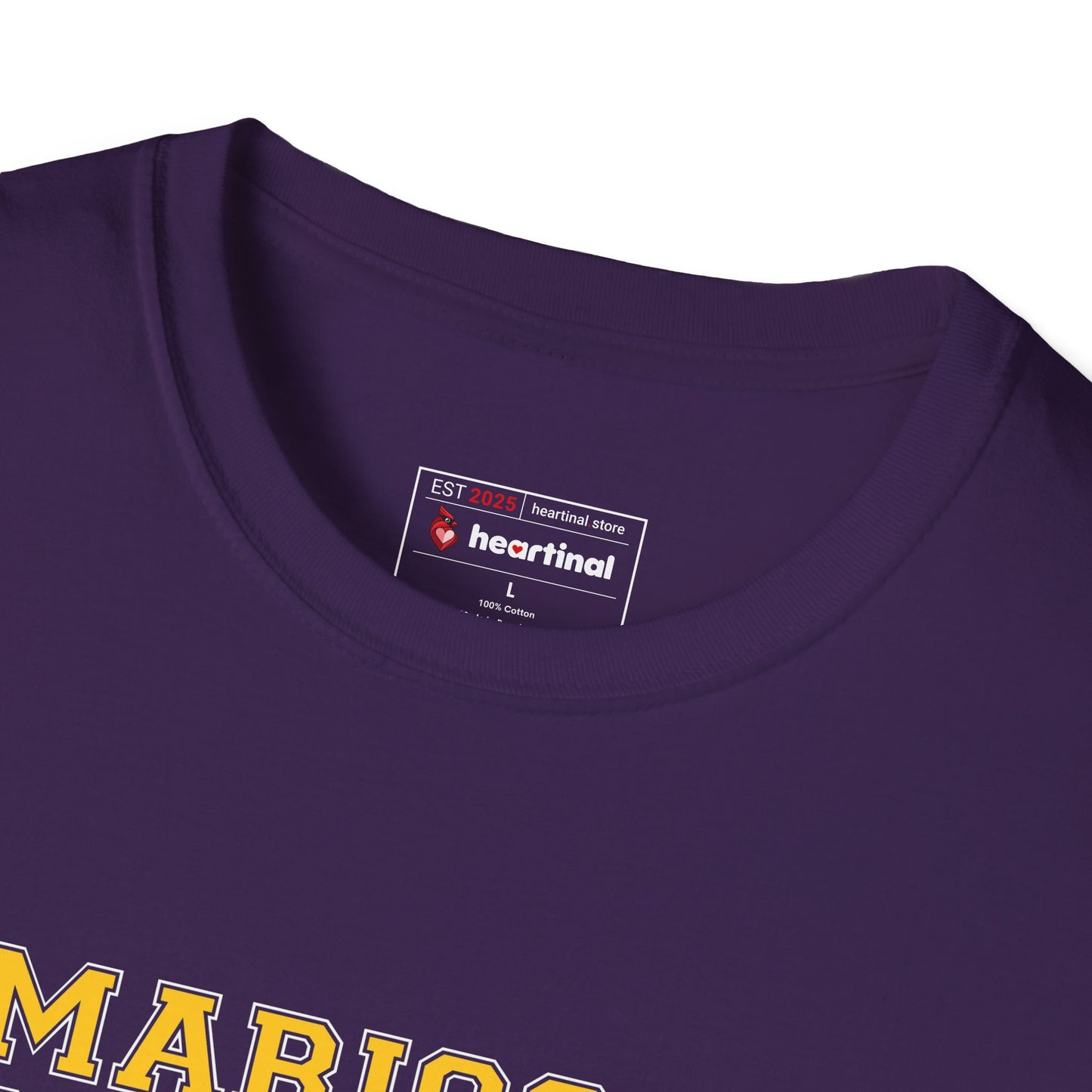 Marigold Purple Blue Strong T-Shirt — Bladder Cancer Awareness Fundraiser Tee