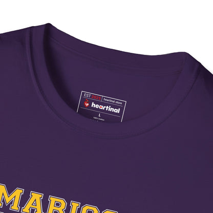 Marigold Purple Blue Strong T-Shirt — Bladder Cancer Awareness Fundraiser Tee