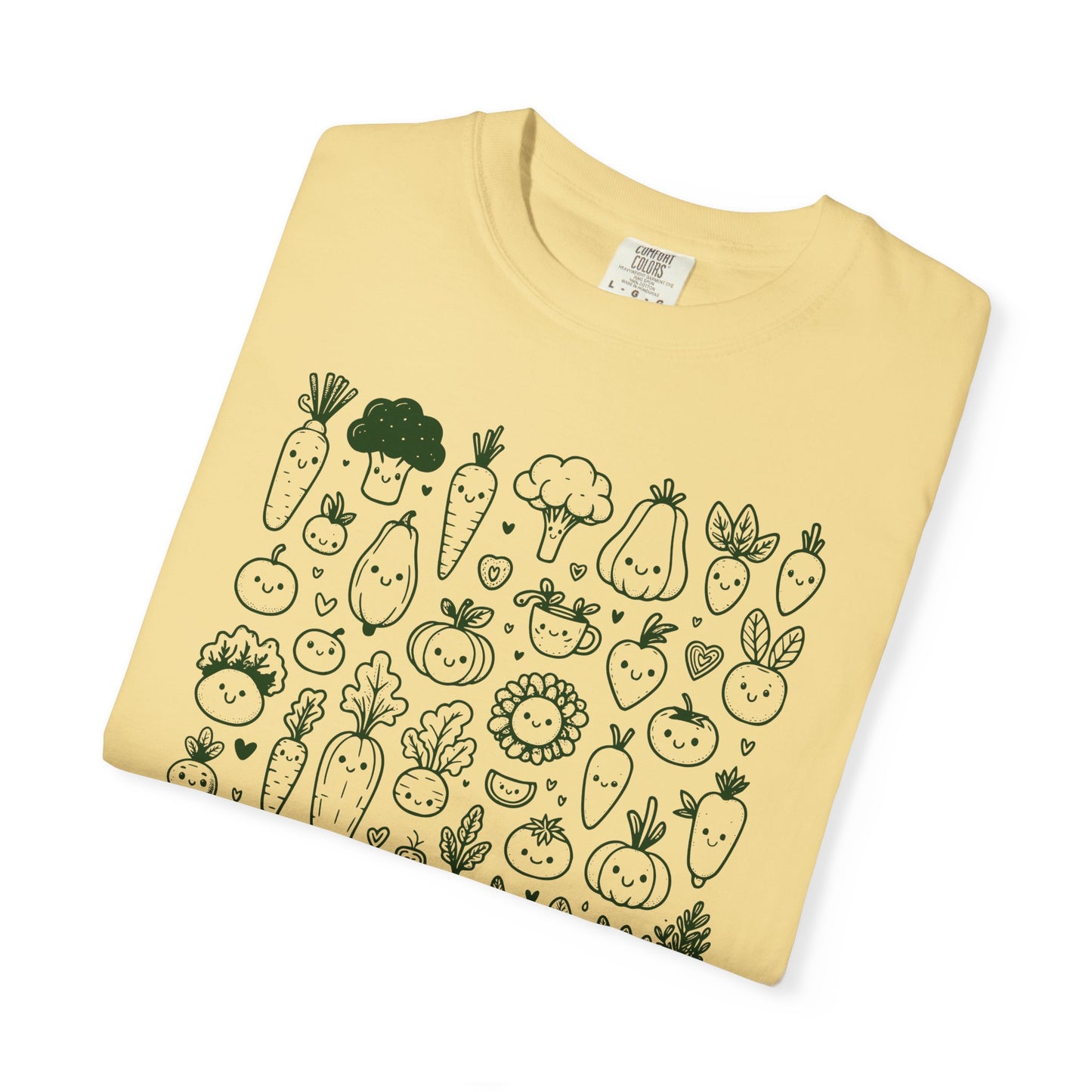 "Locally Grown: Plant Based & Good Taste" T-Shirt — Organic Vegan Farmer Garden Tee