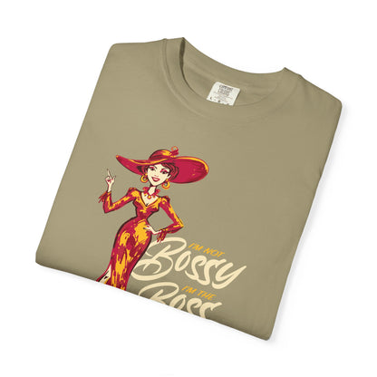 "I'm not Bossy, I'm the Boss" Graphic T-Shirt — Vintage Glam Lady Fashion Tee