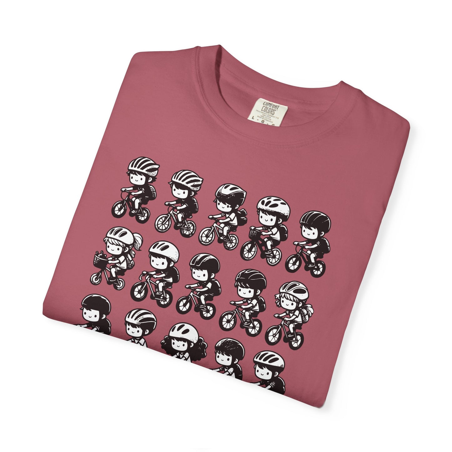 Pedal for the Medal Graphic Tee — Cute Cycling Crew Illustration T-Shirt