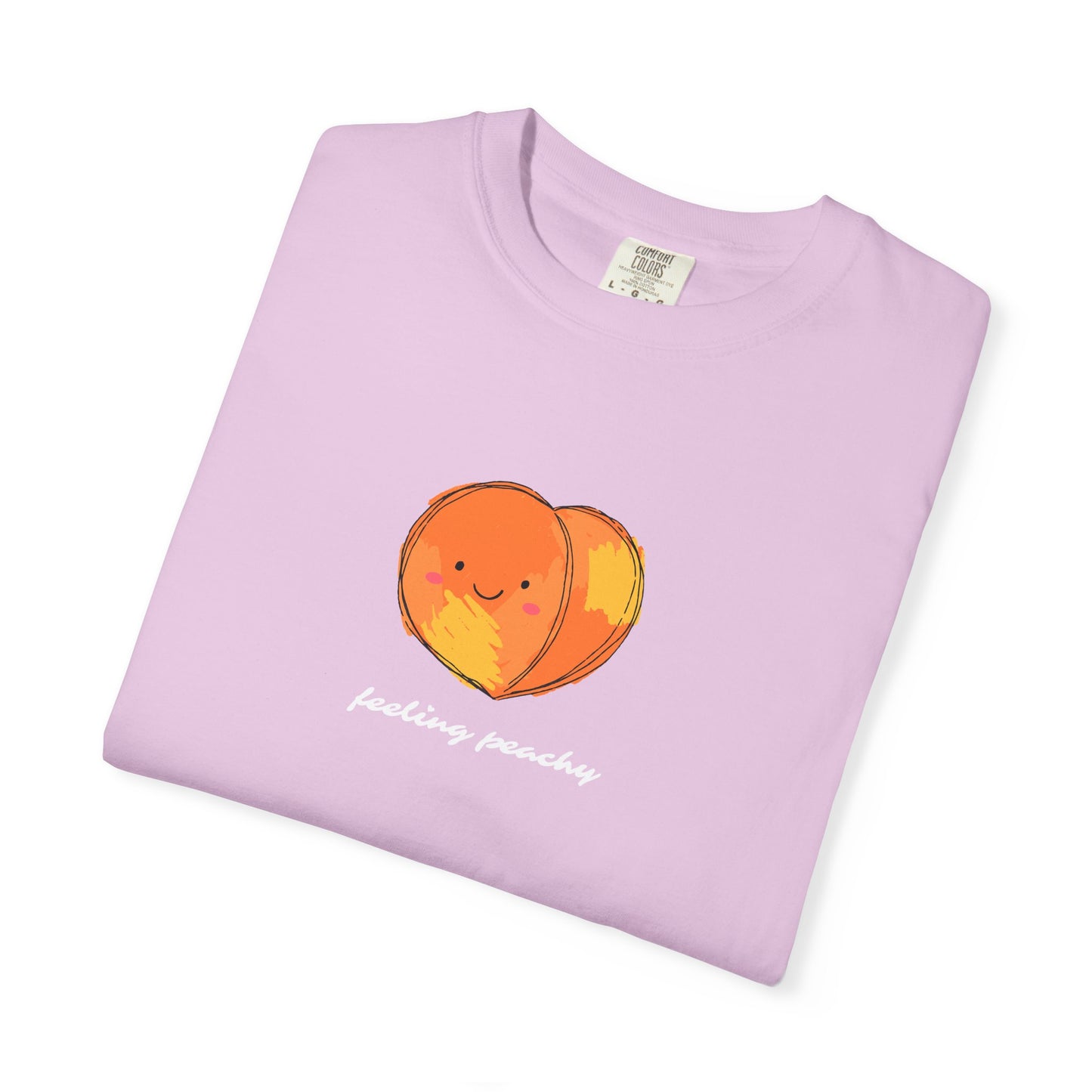 "Feeling Peachy" T-Shirt — Cute Kawaii Peach Graphic Tee