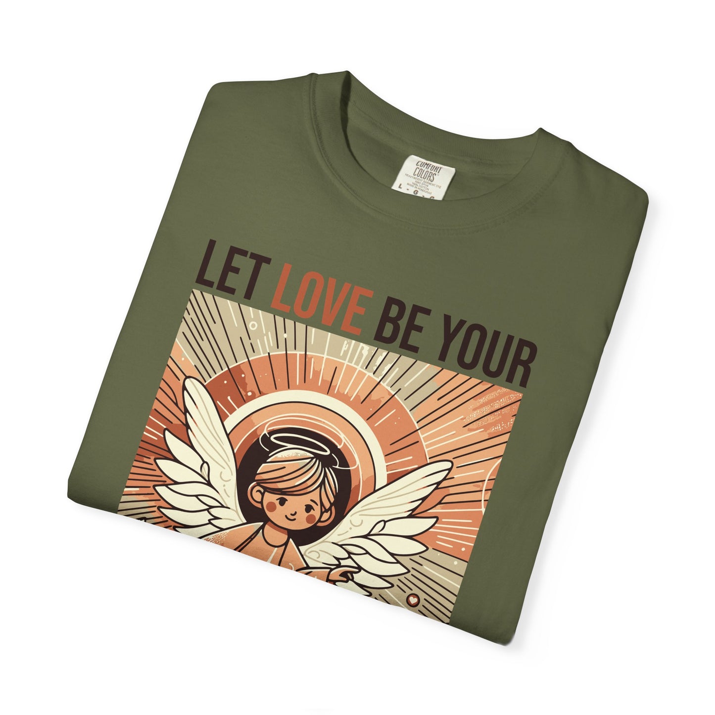 Let Love Be Your Guiding Light T-Shirt — Angelic Inspirational Graphic Tee