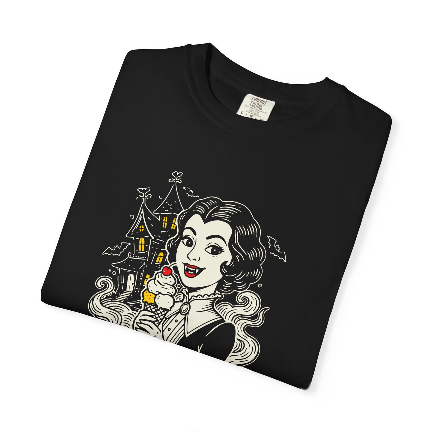 Sweet Fang Vampire Girl Graphic T-Shirt