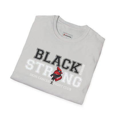Black Ribbon Strong T-Shirt — Skin Cancer Fight Club Awareness Tee