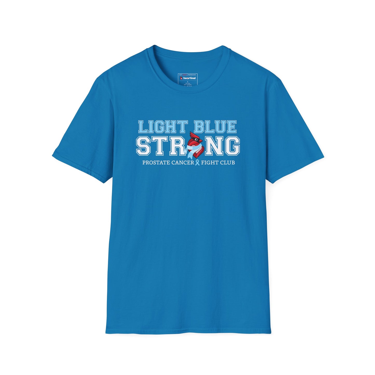 Light Blue Strong - Prostate Cancer Awareness T-Shirt