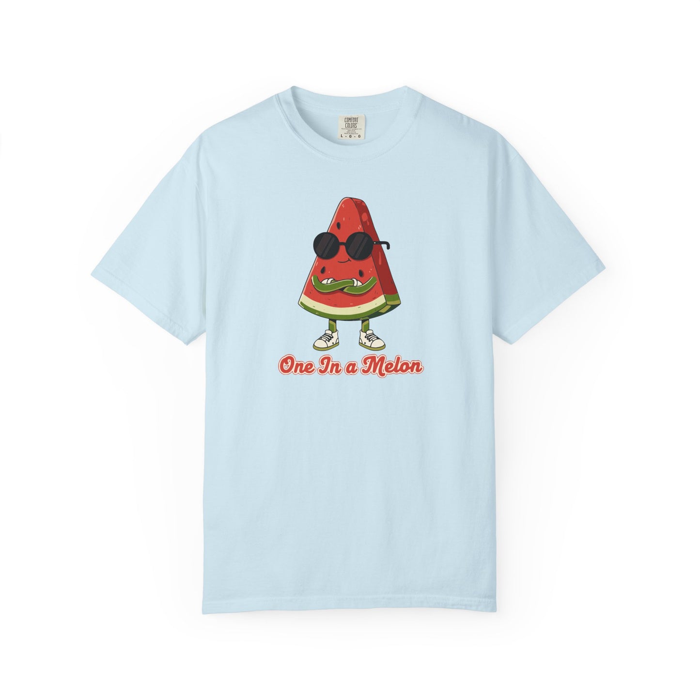 One in a Melon T-Shirt — Cute Sunglasses Watermelon Graphic Tee