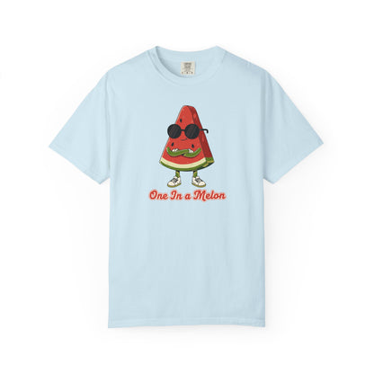 One in a Melon T-Shirt — Cute Sunglasses Watermelon Graphic Tee