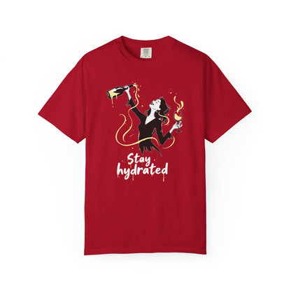Stay Hydrated Wine T-Shirt — Funny Wine Lover Graphic Tee