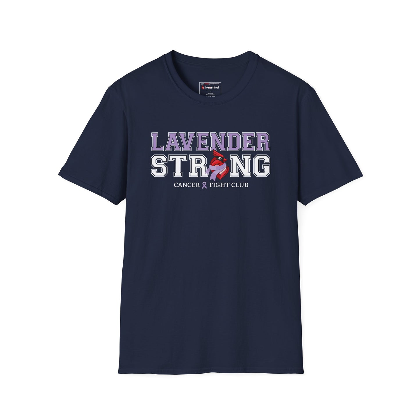 Lavender Strong T‑Shirt – Cancer Fight Club Awareness Tee