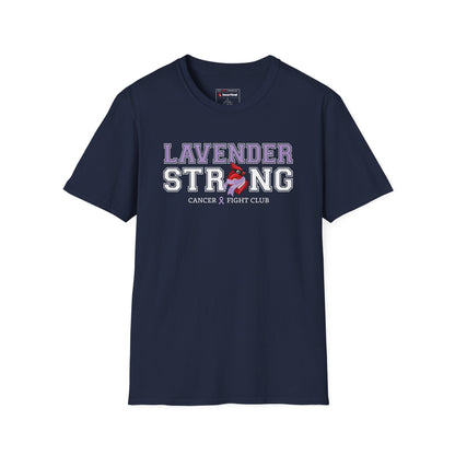 Lavender Strong T‑Shirt – Cancer Fight Club Awareness Tee