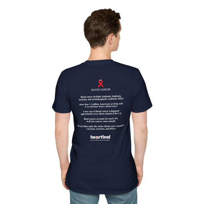 Red Strong T-Shirt — Blood Cancer Fight Club Awareness Tee