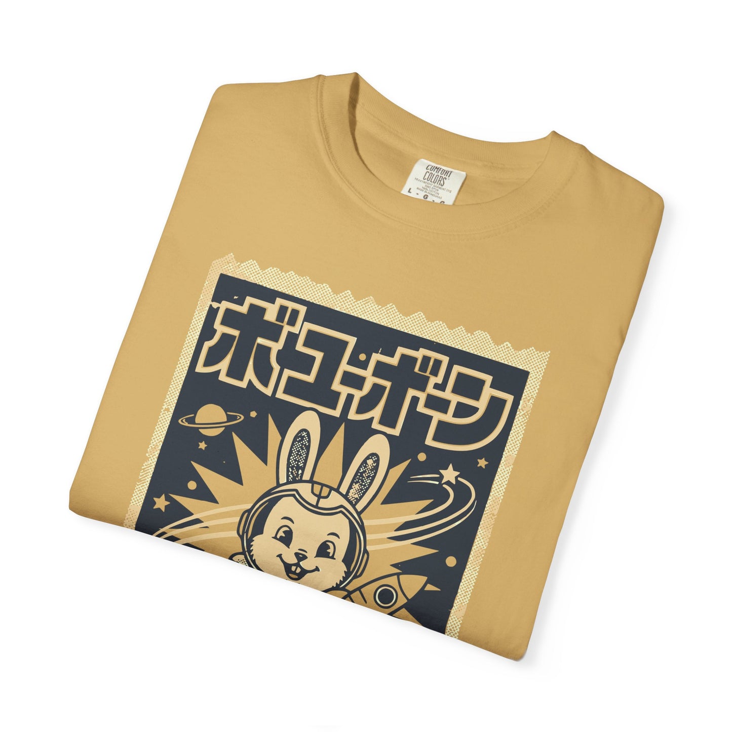 Space Rabbit T-Shirt — Retro Japanese Candy Graphic Tee