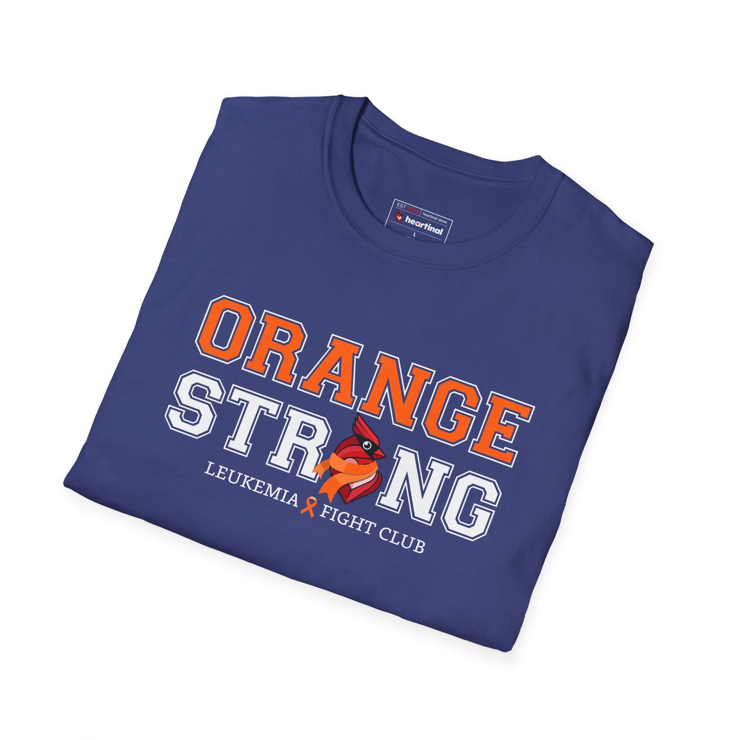 Orange Strong T-Shirt — Leukemia Cancer Fight Club Support Tee
