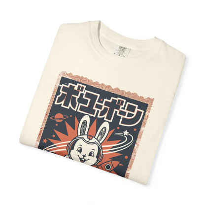 Space Rabbit T-Shirt — Retro Japanese Candy Graphic Tee