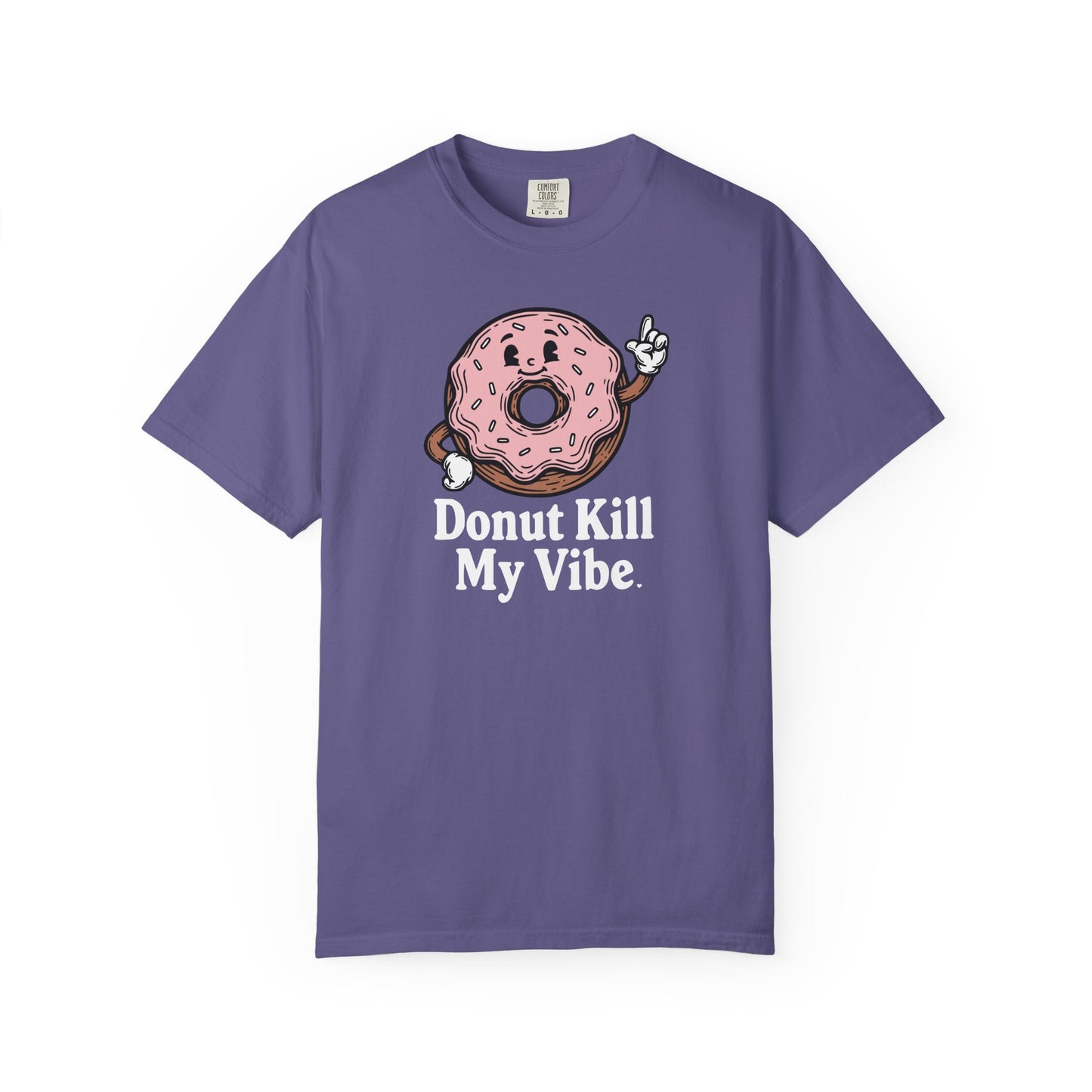 Donut Kill My Vibe T-Shirt - Sweet Retro Tee